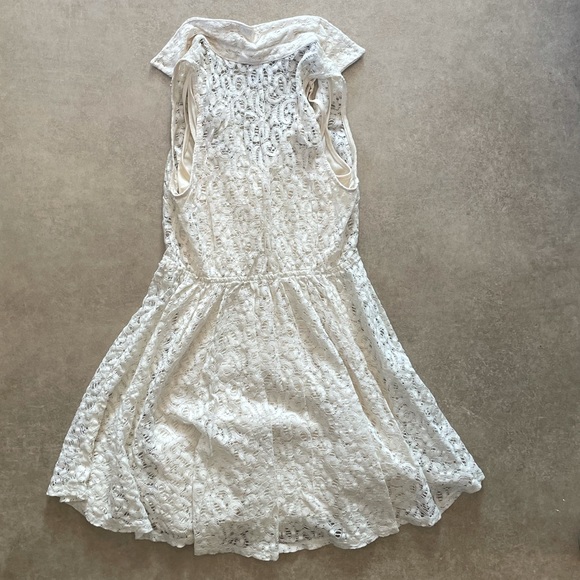 American Rag Lace Overlay Dress size Large - Picture 2 of 4